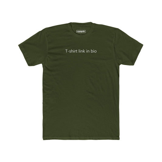 T-shirt link in bio